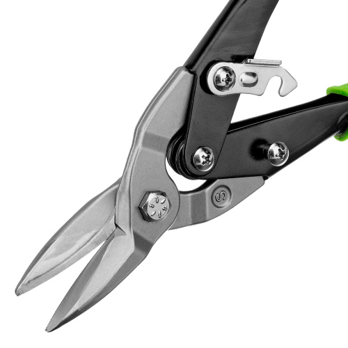 Ножницы по металлу, 250 мм, прямой рез, сталь С55, двухкомпонентные рукоятки СИБРТЕХ по ценам производителя в Краснодаре с доставкой по всей России