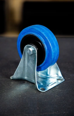 Колесо неповоротное резина FRCL 42 100 мм (F) по ценам производителя в Краснодаре с доставкой по всей России