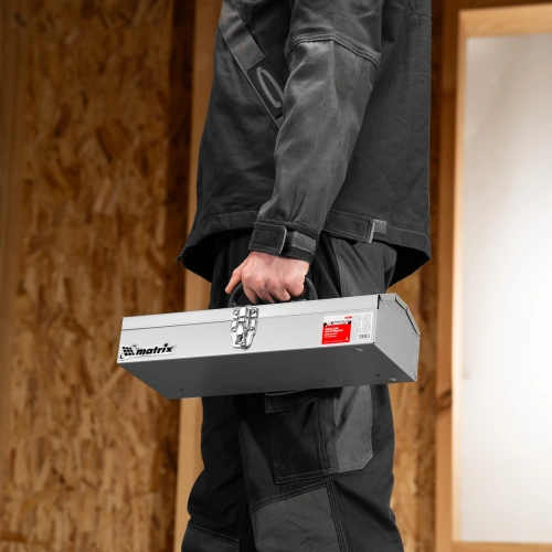 Ящик для инструмента, 410 х 154 х 95 мм, металлический Matrix по ценам производителя в Краснодаре с доставкой по всей России