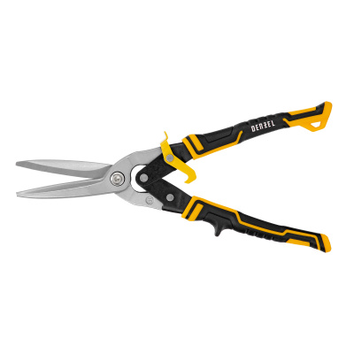 Ножницы по металлу, 315 мм, прямой проходной рез, сталь-CrMo, трехкомпонентные рукоятки Denzel по ценам производителя в Краснодаре с доставкой по всей России