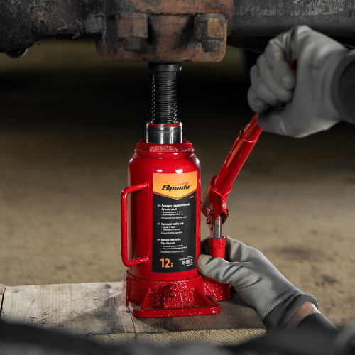 Домкрат гидравлический бутылочный, 12 т, h подъема 210-400 мм Sparta по ценам производителя в Краснодаре с доставкой по всей России