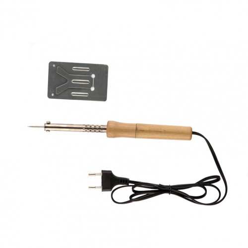 Паяльник с ручкой из дерева, 30 Вт, 220 В Sparta по ценам производителя в Краснодаре с доставкой по всей России