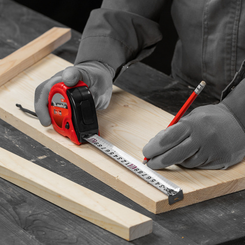 Рулетка Rubber,7,5 м х 25 мм,обрезиненный корпус Matrix по ценам производителя в Краснодаре с доставкой по всей России