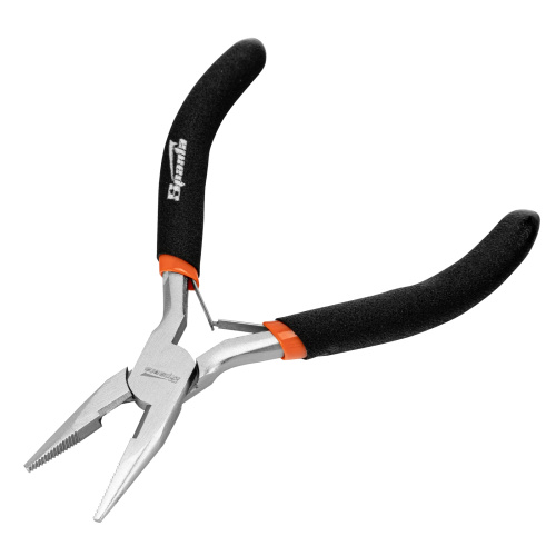 Длинногубцы прямые Mini, 130 мм, никелированные, авторазжим Sparta по ценам производителя в Краснодаре с доставкой по всей России