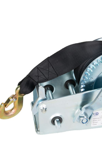 Лебедка ручная TOR ЛФ-2500 (FD) г/п 1,0 т длина ленты 10 м по ценам производителя в Краснодаре с доставкой по всей России