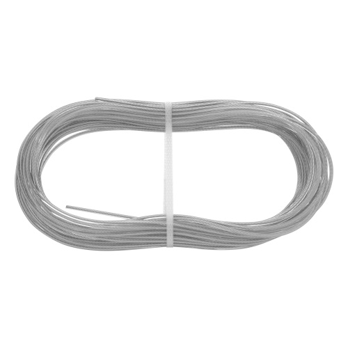 Трос металлополимерный прозрачный ПР-2.5, толщина 2.5 мм, моток 20 метров Сибртех по ценам производителя в Краснодаре с доставкой по всей России