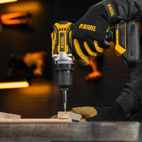 Дрель-шуруповерт аккумуляторная, бесщет. BLDL-18-0 Li-Ion, 18 В Denzel по ценам производителя в Краснодаре с доставкой по всей России