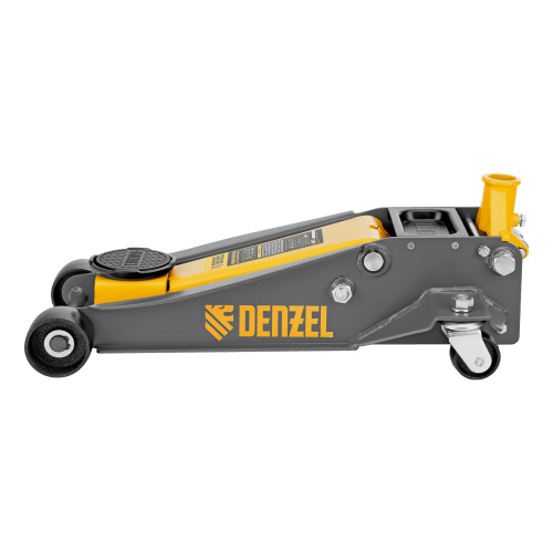 Домкрат гидравлический подкатной, 3 т, 125-470 мм, быстрый подъем, проф. Denzel по ценам производителя в Краснодаре с доставкой по всей России