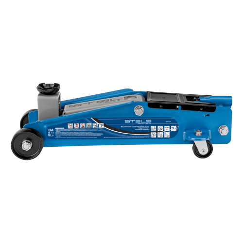 Домкрат гидравлический подкатной, высокий подъем, 3т, SUV, 190-535 мм Stels по ценам производителя в Краснодаре с доставкой по всей России