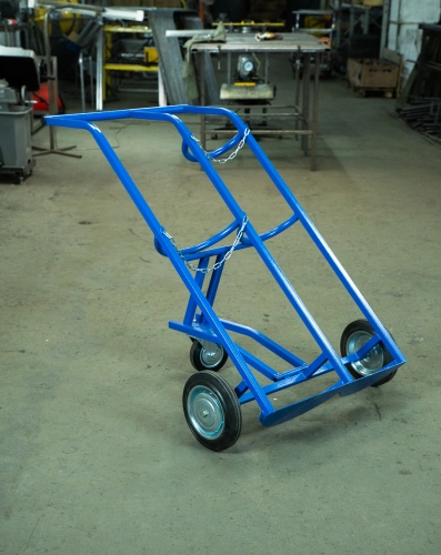 Тележка для баллонов пропан + кислород TOR ТГК-П, 2 баллона (250 резина + 160 поворотное) по ценам производителя в Краснодаре с доставкой по всей России