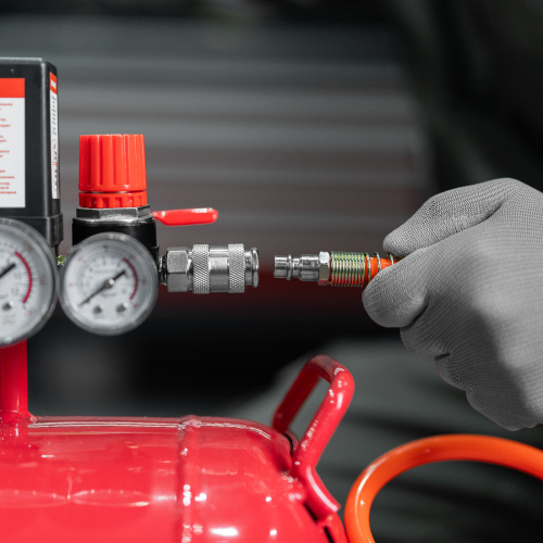 Компрессор воздушный ременный привод КР2500/80, 2,5 кВт, 80 литров, 420 л/мин МТХ по ценам производителя в Краснодаре с доставкой по всей России