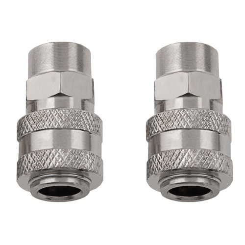 Муфта универсальная быстросъемная ("мама") 3/8, внутренняя резьба, 2 шт, Stels по ценам производителя в Краснодаре с доставкой по всей России