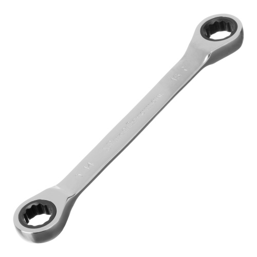 Ключ накидной трещоточный, 14 х 15 мм, CrV, зеркальный хром Matrix Professional по ценам производителя в Краснодаре с доставкой по всей России