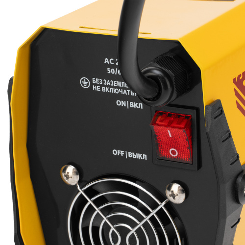 Аппарат инверторный дуговой сварки DS-200 Compact, 200 А, ПВ 70%, диаметр электрода 1.6-5 мм Denzel по ценам производителя в Краснодаре с доставкой по всей России