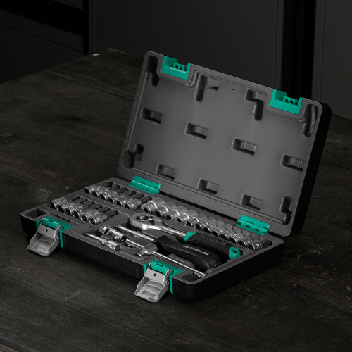 Набор инструментов, 1/4", CrV, пластиковый кейс 29 предметов Stels по ценам производителя в Краснодаре с доставкой по всей России