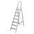 Стремянка, 7 ступеней, алюминиевая, Сибртех по ценам производителя в Краснодаре с доставкой по всей России