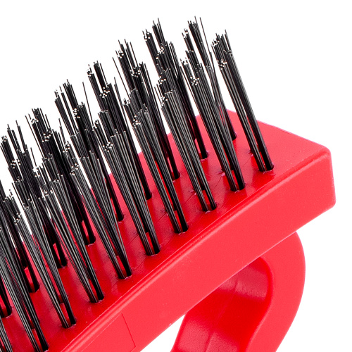 Щетка зачистная четырехрядная, плоская, пластиковая с рукояткой Matrix по ценам производителя в Краснодаре с доставкой по всей России