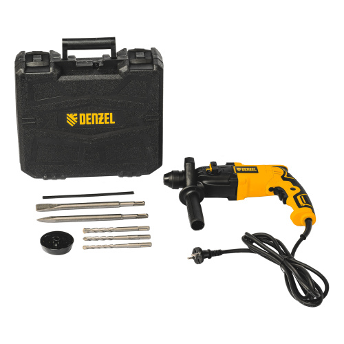 Перфоратор электрический RH-650-18, SDS-plus, 650 Вт, 2.0 Дж, 3 плюс 1 режим Denzel по ценам производителя в Краснодаре с доставкой по всей России