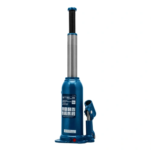 Домкрат гидравлический бутылочный, 10 т, h подъема 222-447 мм Stels по ценам производителя в Краснодаре с доставкой по всей России