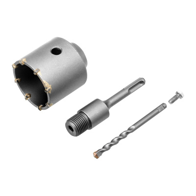 Коронка по бетону в сборе, М22 х 65 мм, SDS Plus Сибртех по ценам производителя в Краснодаре с доставкой по всей России