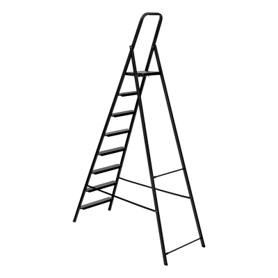 Стремянка 8 ступеней, компактная, стальная Сибртех по ценам производителя в Краснодаре с доставкой по всей России