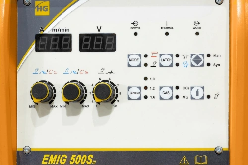 Сварочный полуавтомат HUGONG EMIG 500S III (открытый подающий) по ценам производителя в Краснодаре с доставкой по всей России
