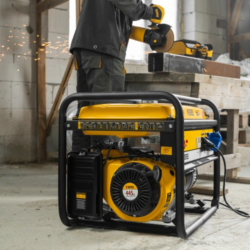 Генератор бензиновый GE 8900, 8.5 кВт, 220 В/50 Гц, 25 л, ручной старт Denzel по ценам производителя в Краснодаре с доставкой по всей России