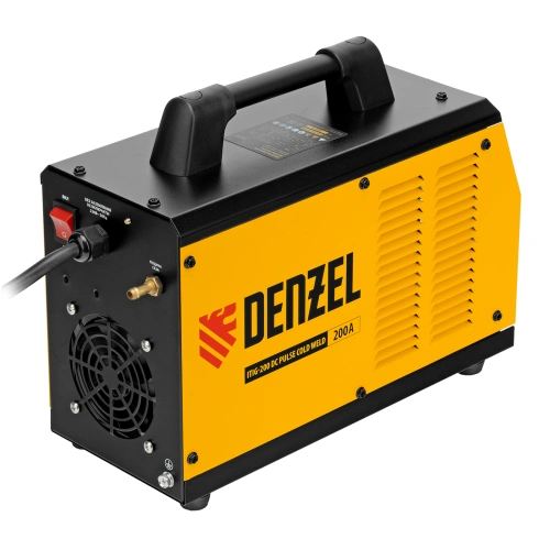 Аппарат инвертор. аргонодуговой сварки ITIG-200 DС Pulse Cold Weld, 200 А, ПВ 60% Denzel по ценам производителя в Краснодаре с доставкой по всей России