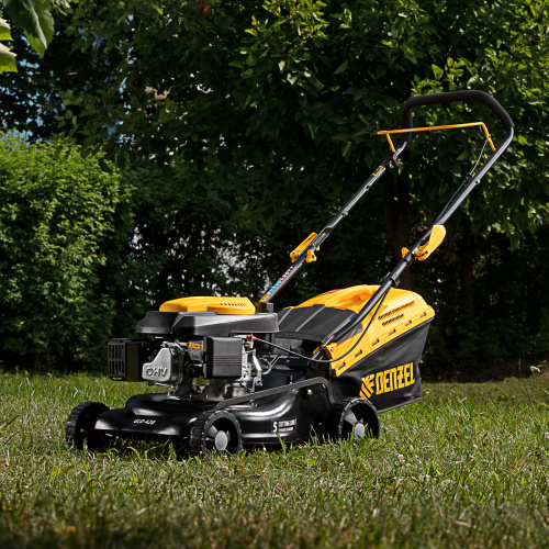 Газонокосилка бензиновая GLD-420, 146 см3, ширина 42 см, 40 л Denzel по ценам производителя в Краснодаре с доставкой по всей России