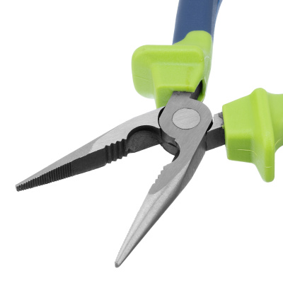 Длинногубцы прямые, 160 мм, двухкомпонентные рукоятки Сибртех по ценам производителя в Краснодаре с доставкой по всей России