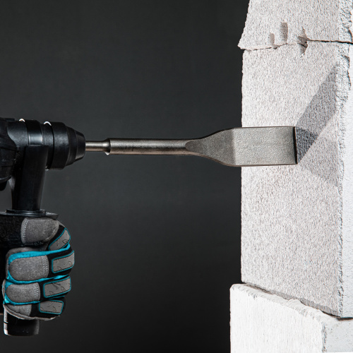 Зубило плоское, изогнутое 40 x 260 мм, SDS Plus Gross по ценам производителя в Краснодаре с доставкой по всей России