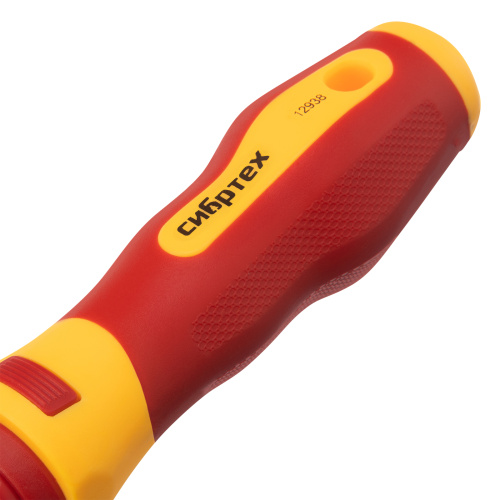 Отвертка со сменными жалами, диэлектрическая до 1000 В, 9 предметов, CrV Сибртех по ценам производителя в Краснодаре с доставкой по всей России