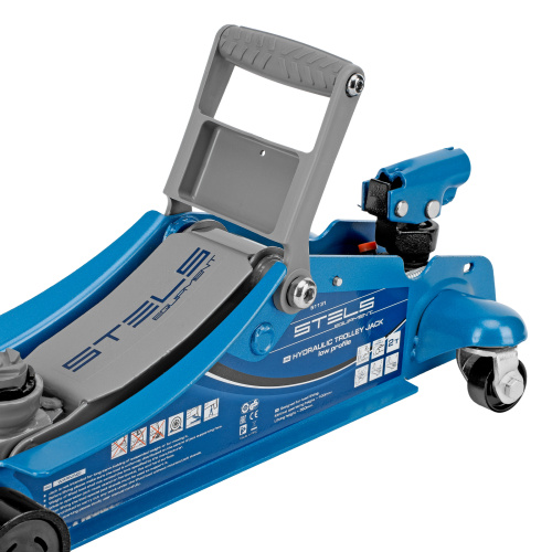 Домкрат гидравлический подкатной, поворотная рукоятка, 2 т, Low Profile, 100-350 мм Stels по ценам производителя в Краснодаре с доставкой по всей России