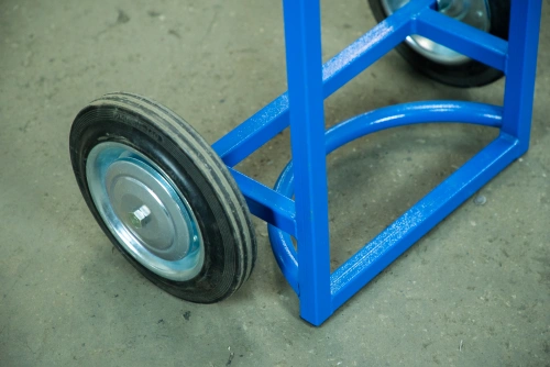 Тележка для пропановых баллонов TOR ПР-1, 1 баллон (литые колеса 250 мм) по ценам производителя в Краснодаре с доставкой по всей России