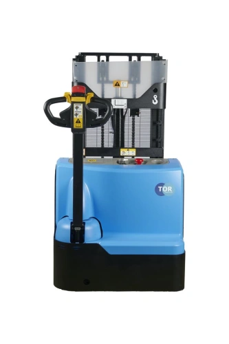 Штабелер самоходный 1,5 т 2,0 м TOR WS15H-2000SC PRO 24/85 В/Ач контр. скорости подъема по ценам производителя в Краснодаре с доставкой по всей России