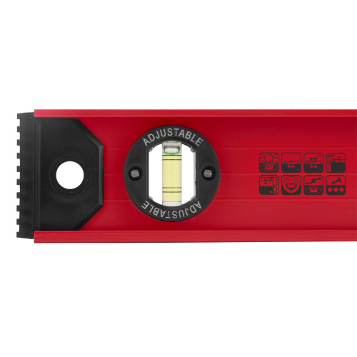 Уровень алюминиевый "Рельс", 600 мм, 3 глазка, усиленный Matrix по ценам производителя в Краснодаре с доставкой по всей России