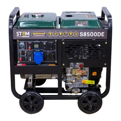Генератор дизельный STEM Techno S8500DE (8,5кВт, электростартер, дисплей, подогрев, АВР) по ценам производителя в Краснодаре с доставкой по всей России