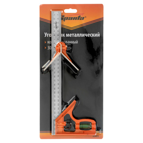 Угольник, 300 мм, металлический, комбинированный Sparta по ценам производителя в Краснодаре с доставкой по всей России