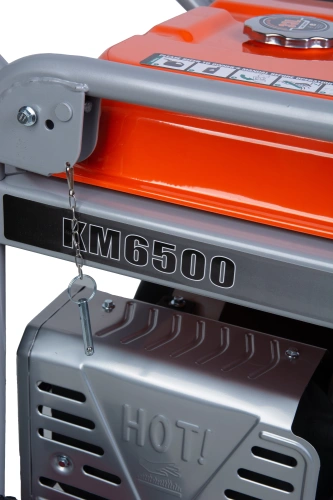 Генератор бензиновый 5,0 кВт 220В 27 л с электростартером и колесами TOR KM6500H по ценам производителя в Краснодаре с доставкой по всей России