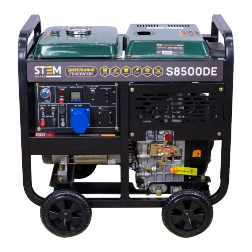 Генератор дизельный STEM Techno S8500DE (8,5кВт, электростартер, дисплей, подогрев, АВР) по ценам производителя в Краснодаре с доставкой по всей России