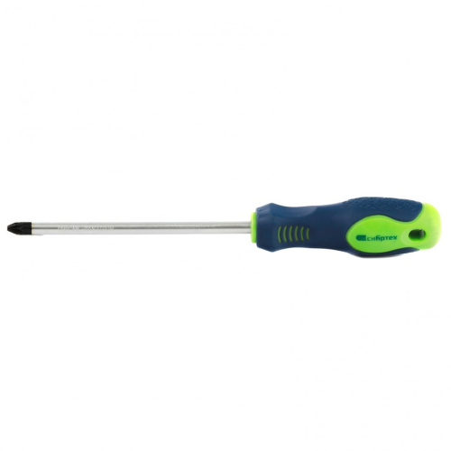 Отвертка, PZ3 х 150 мм, CrV, двухкомпонентная рукоятка Сибртех по ценам производителя в Краснодаре с доставкой по всей России