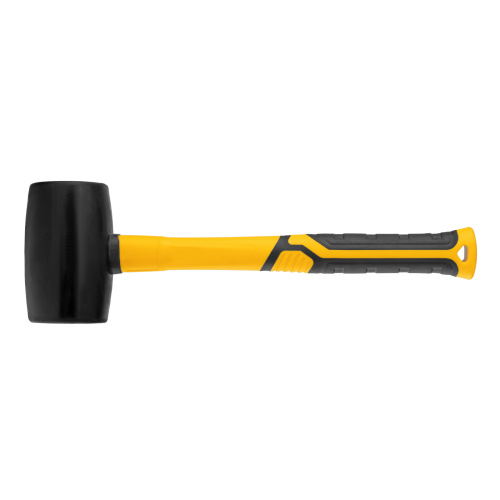 Киянка резиновая, 680 г, черная, фибергласовая рукоятка c TPR покрытием Denzel по ценам производителя в Краснодаре с доставкой по всей России