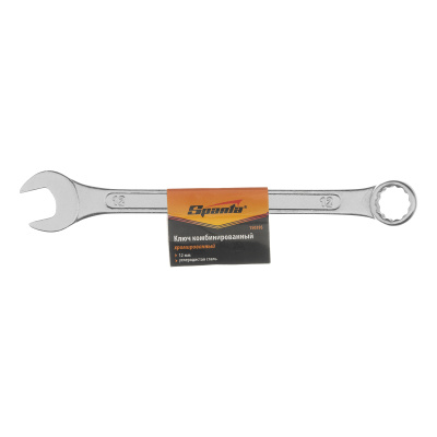 Ключ комбинированный, 12 мм, хромированный Sparta по ценам производителя в Краснодаре с доставкой по всей России