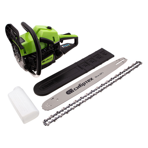 Пила цепная бензиновая БП-5850, 58 см3, шина 50 см, шаг 0.325, паз 1,5 мм, 76 звеньев Сибртех по ценам производителя в Краснодаре с доставкой по всей России