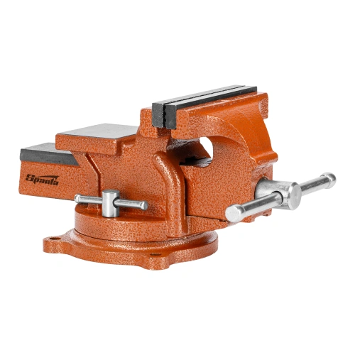 Тиски слесарные, 125 мм, поворотные, с наковальней Sparta по ценам производителя в Краснодаре с доставкой по всей России