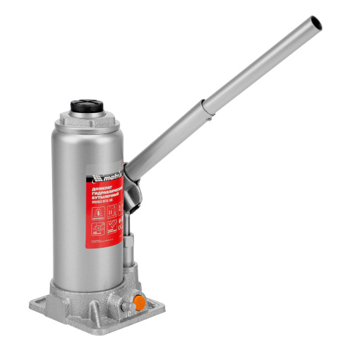 Домкрат гидравлический бутылочный, 8 т, h подъема 230-457 мм Matrix по ценам производителя в Краснодаре с доставкой по всей России