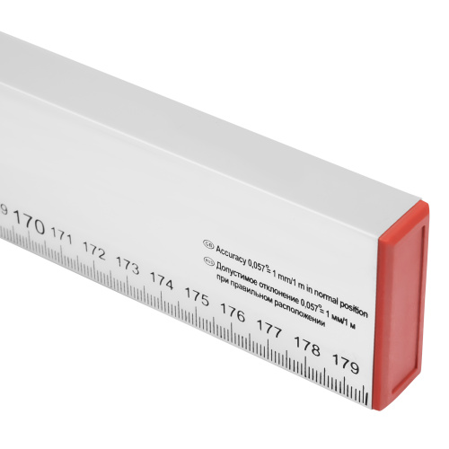 Уровень алюминиевый, 1800 мм, 2 глазка, линейка Sparta по ценам производителя в Краснодаре с доставкой по всей России