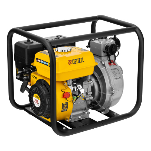 Мотопомпа бензиновая высоконапорная PX-50H, 7 л.с, 2", 600 л/мин, глубина 8 м, напор 65 м Denzel по ценам производителя в Краснодаре с доставкой по всей России