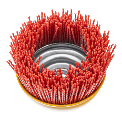 Щетка для УШМ, 100 мм, Чашка, нейлоновая щетина, М14 Denzel по ценам производителя в Краснодаре с доставкой по всей России