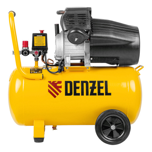 Компрессор воздушный DCV2200/50, прямой привод, 2.2 кВт, 50 литров, 380 л/мин Denzel по ценам производителя в Краснодаре с доставкой по всей России